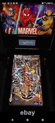 Arcade1Up Marvel Pinball Machine fully working, no box, collection only