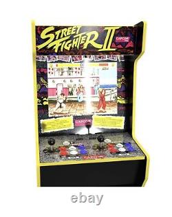 Arcade1Up Street Fighter Capcom Legacy Edition Cabinet with 12 Games