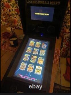 AtGames Legends Micro Virtual Pinball Machine 50 Games Included Expandable