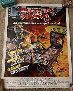Attack From Mars Pinball Machine AFM Poster