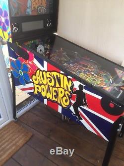 Austin powers pinball machine