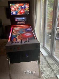 Awesome 3 Screen Virtual Video Pinball And Retro Arcade Machine. Mancave Item