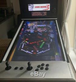 Awesome 3 Screen Virtual Video Pinball And Retro Arcade Machine. Mancave Item
