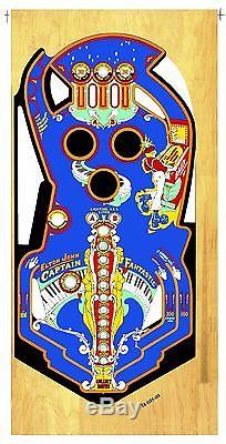 BALLY CAPTAIN FANTASTIC Pinball Machine Playfield Overlay