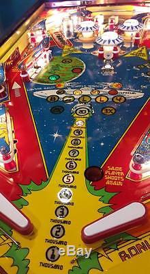 BALLY Star Trek Pinball Machine Playfield Overlay