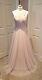 Bnwt Pink Prom Dress Size 10 Tulle Skirt And Diamante Trim