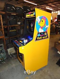 Baby Pacman Pinball Machine LED's NICE RESTORE