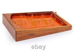 Bagatelle Traditional Solid Wood Game/Brass Pinball Wooden Table Top Game, Board