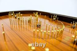 Bagatelle Traditional Solid Wood Game/Brass Pinball Wooden Table Top Game, Board