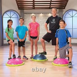 Balance Ball Pod Trainer, BOSU Sport Balance Trainer, Travel Size, Pink