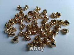Ball top lock pin keepers lapel badge backs clasp clutches savers holder jewelry