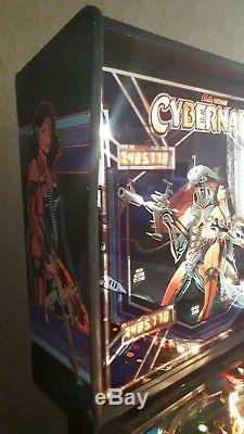 Bally 1985 Cybernaut Pinball Machine Rare Game