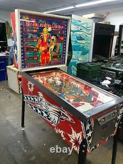 Bally 6 Million Dollar Man pinball machine, full restoration