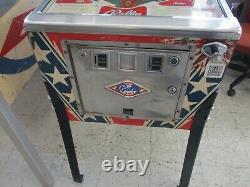 Bally 6 Million Dollar Man pinball machine, full restoration