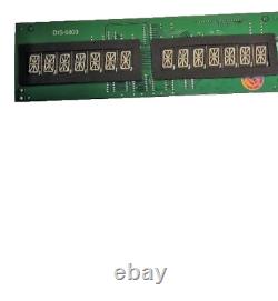 Bally 6803 Pinball Display Orange LED display (1) 14 digit display and Bezel