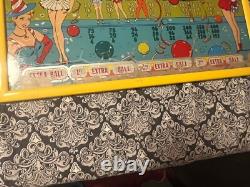 Bally Bingo Pinball Machine Carnival Queen 1958 Vintage