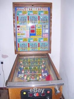 Bally Bingo Type, Electronic Sirmo Pinball Machine, Golden Continental Joker