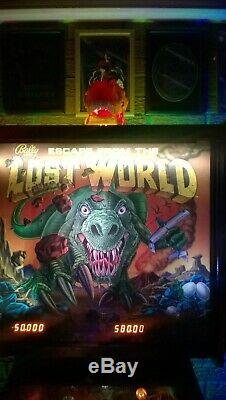 Bally Escape From The Lost World RARE Pinball Machine 100% WORKING