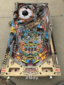 Bally Judge Dredd Pinball Machine Populated Playfield Assembly + Wiring Harness