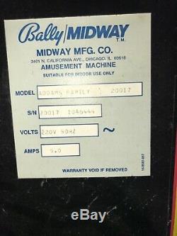 Bally Midway Addams Family pinball machine