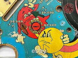 Bally Mr & Mrs Pac Man Pinball Machine Game Playfield