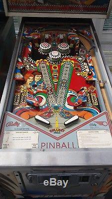 Bally Nitro Groundshaker Pinball Machine 1978 Refurbished