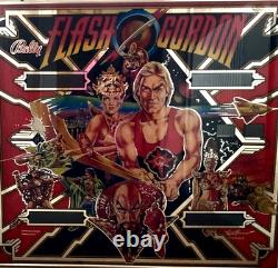 Bally Original Pinball Glass Flash Gordon Circa 1980