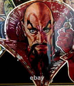 Bally Original Pinball Glass Flash Gordon Circa 1980