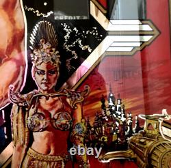 Bally Original Pinball Glass Flash Gordon Circa 1980