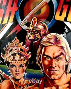 Bally Original Pinball Glass Flash Gordon Circa 1980