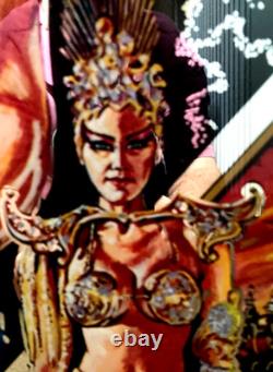 Bally Original Pinball Glass Flash Gordon Circa 1980