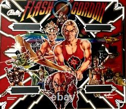 Bally Original Pinball Glass Flash Gordon Circa 1980