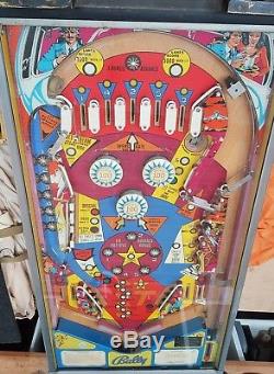 Bally Supersonic. Pinball Machine. 1979 Vintage, Collectors
