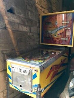 Bally Supersonic vintage arcade pinball machine