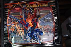 Bally VECTOR (1982) classic Pinball Machine with excellent playfield & backglass