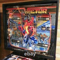Bally VECTOR Pinball Machine. In beautiful restored condition, fully working