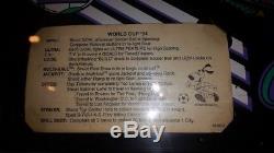 Bally World Cup Soccer 1994 Pinball Machine Good Working Order