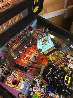 Batman Pinball Machine With Topper