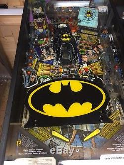 Batman Pinball Machine With Topper