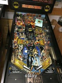 Batman pinball machine Data East