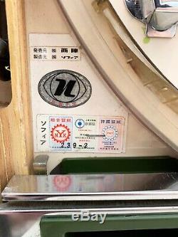Beautiful Nishijin Vintage Model B Pachinko Machine, in clean working condition