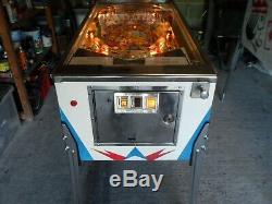 Beautiful professionally restored to A+ cond. A 1966 Williams Hot Line Pinball