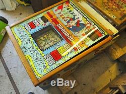 Bingo Pinball Machine Vintage Bally 1960 Circus Queen