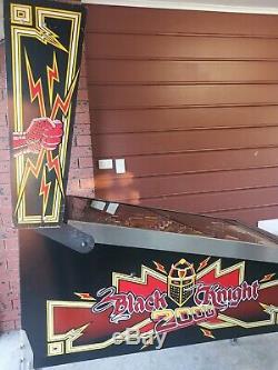 Black Knight 2000 Pinball Machine by Williams, 1989- Great Condition