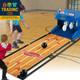 Bowling Alley Game For Home, Bowling Game With Led Electronic Scoreboard With Au