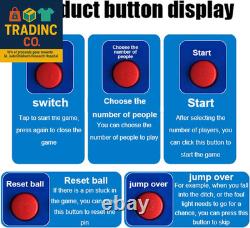 Bowling Alley Game for Home, Bowling Game with LED Electronic Scoreboard with Au