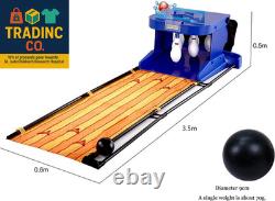 Bowling Alley Game for Home, Bowling Game with LED Electronic Scoreboard with Au