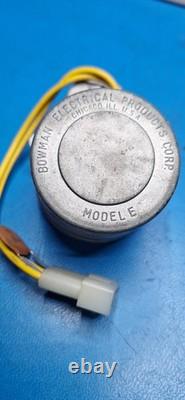 Bowman Model E Pinball Motor 24V 60Hz 3W 22.5 RPM CW