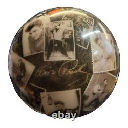 Brunswick Viz-a-Ball 2005 ELVIS Bowling Ball NIB NOS Some Wear