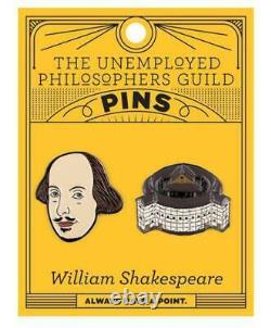 Bundle of 10 Sets William Shakespeare & The Globe Pins